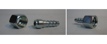 Females with a tail for a plastic tube
